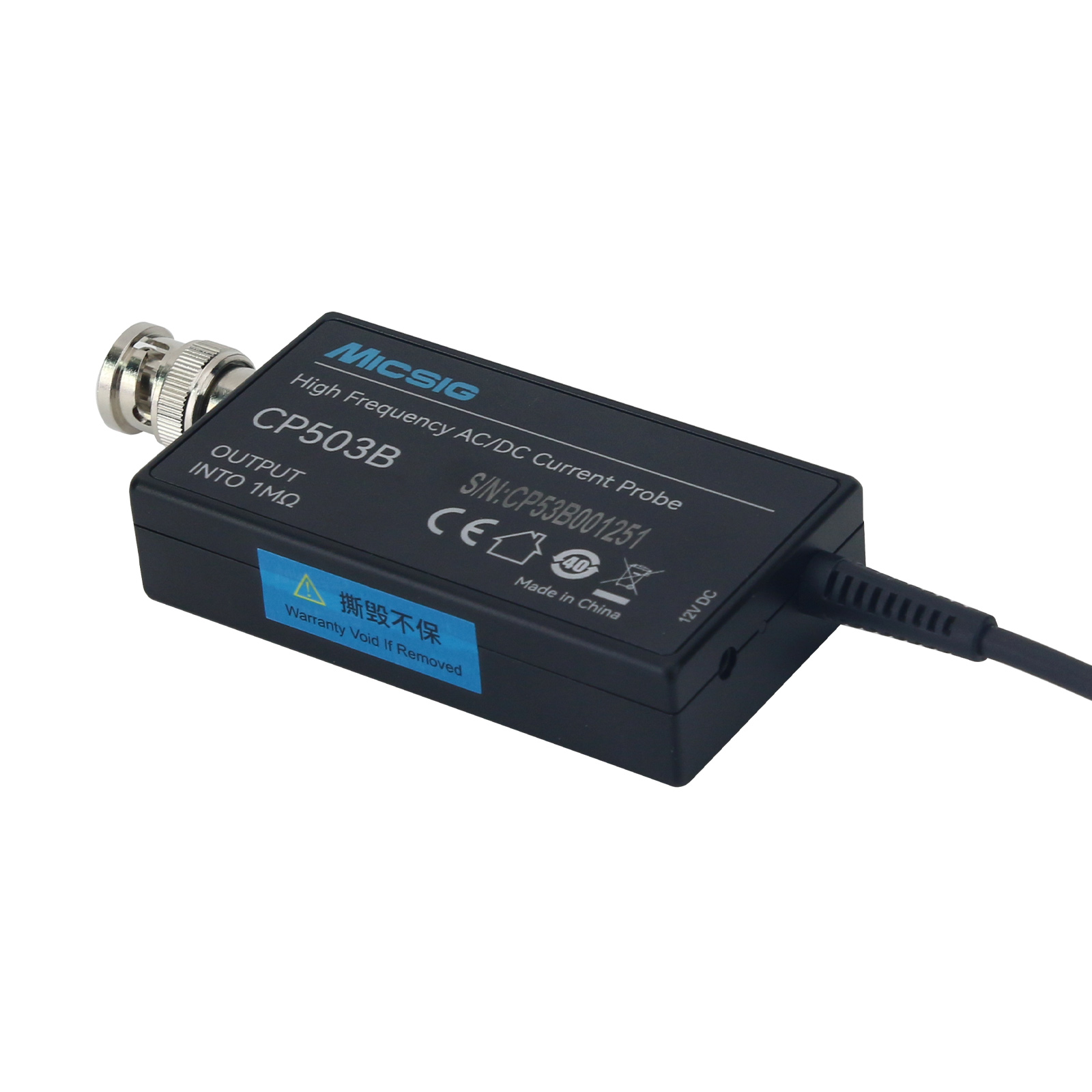 Current Probe Ac Dc 50Mhz Oscilloscope - 優れたMicsig CP503B 50MHz 5A/30A デュアルレンジ高周波AC/DC電流プローブ（BNCコネクタ付き、オシロスコープ用）