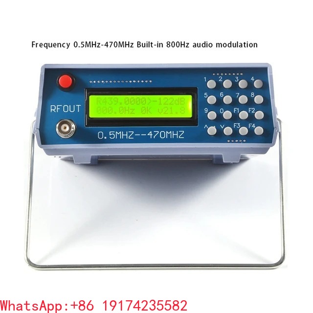FMラジオやトランシーバーのデバッグに使用できる、0.5MH - Rf Signal Generator 0.5Mhz To 470Mhz のレビューと価格